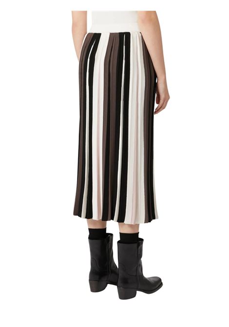 Gonna in viscosa plissé - MULTICOLOR Weekend MAXMARA | PLEIADI017